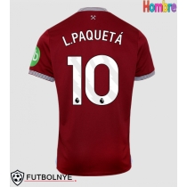 Camiseta West Ham United Lucas Paqueta #10 Primera Equipación 2025-26 manga corta